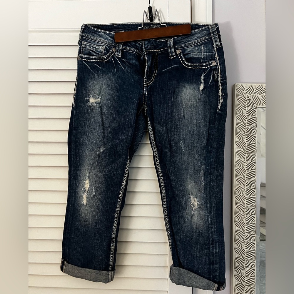Silver Jeans Aiko Crop W 30